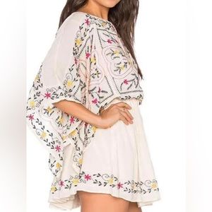 Free People Embroidered Mini Dress SOLD